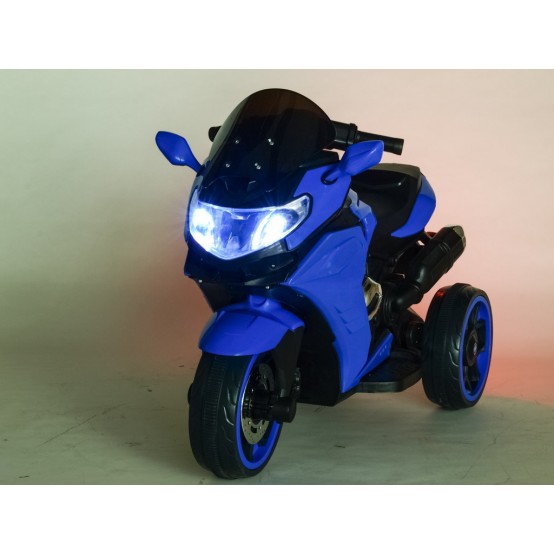 Sportovní motorka Dragon s výfuky, LED osvětlením, USB, MP3, ČERVENÁ
